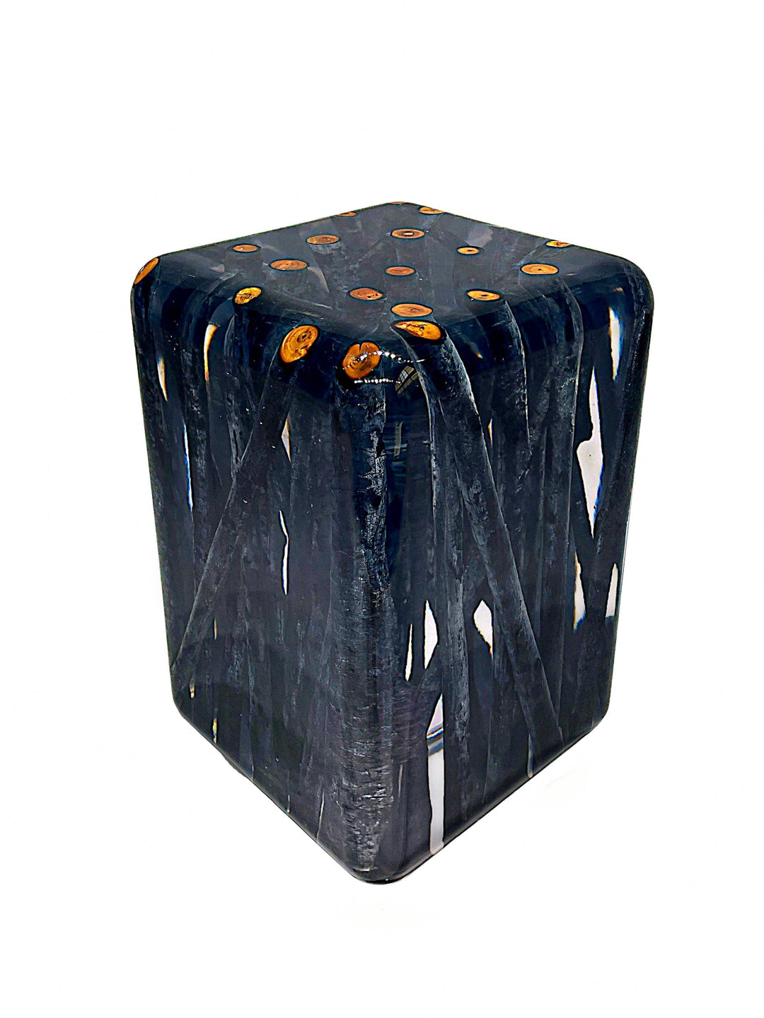 Branches Carbonized Resin Stool/Side Table