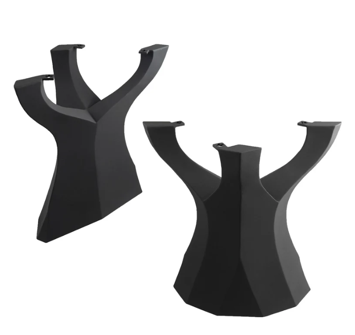 Custom 50"W x 28"H Metal Table Legs – Set of 3