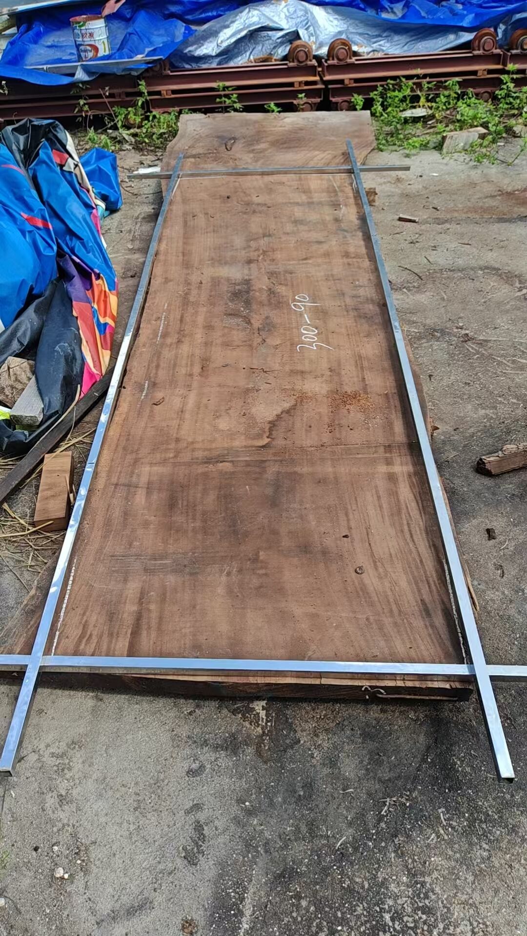 Custom Solid Walnut Table
