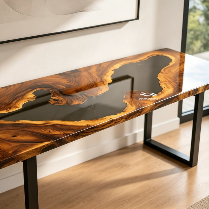 Contemporary architectural resin furniture CRT-345 for luxury modern interiors