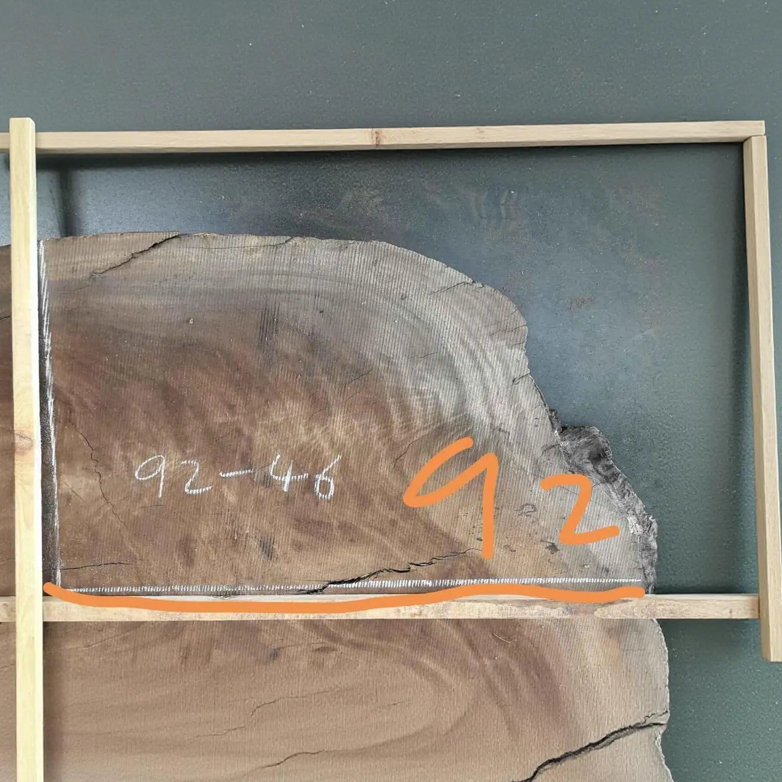 High quality walnut wood for epoxy resin coffee table