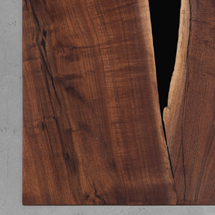 CRT-120 black walnut executive table in modern corporate meeting room setup