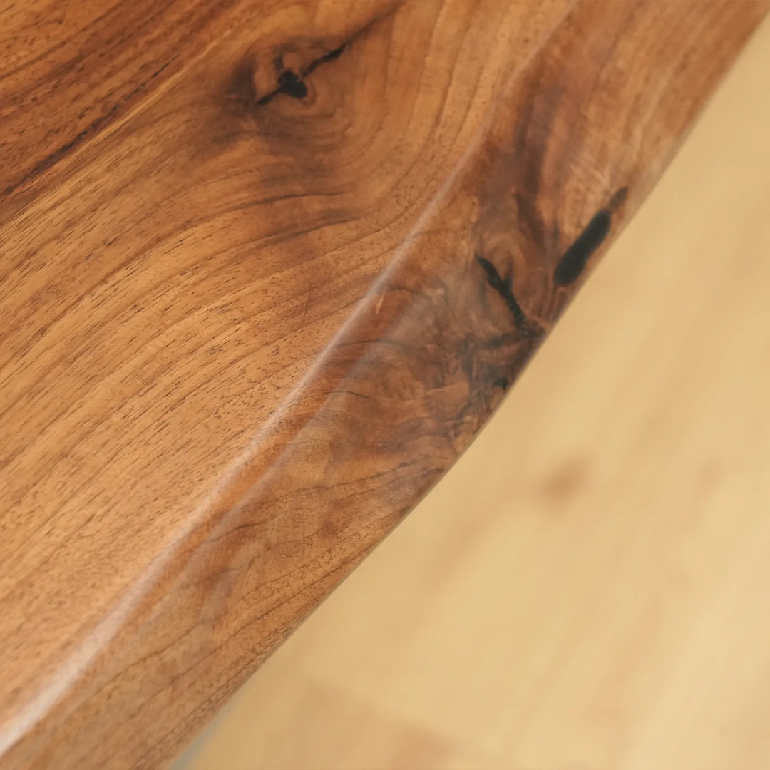 Ready to ship Black Walnut epoxy boardroom table