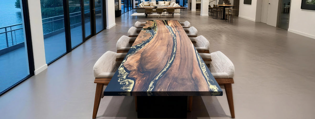 Custom Epoxy River Tables & Solid Wood Furniture | Handcrafted in the ...