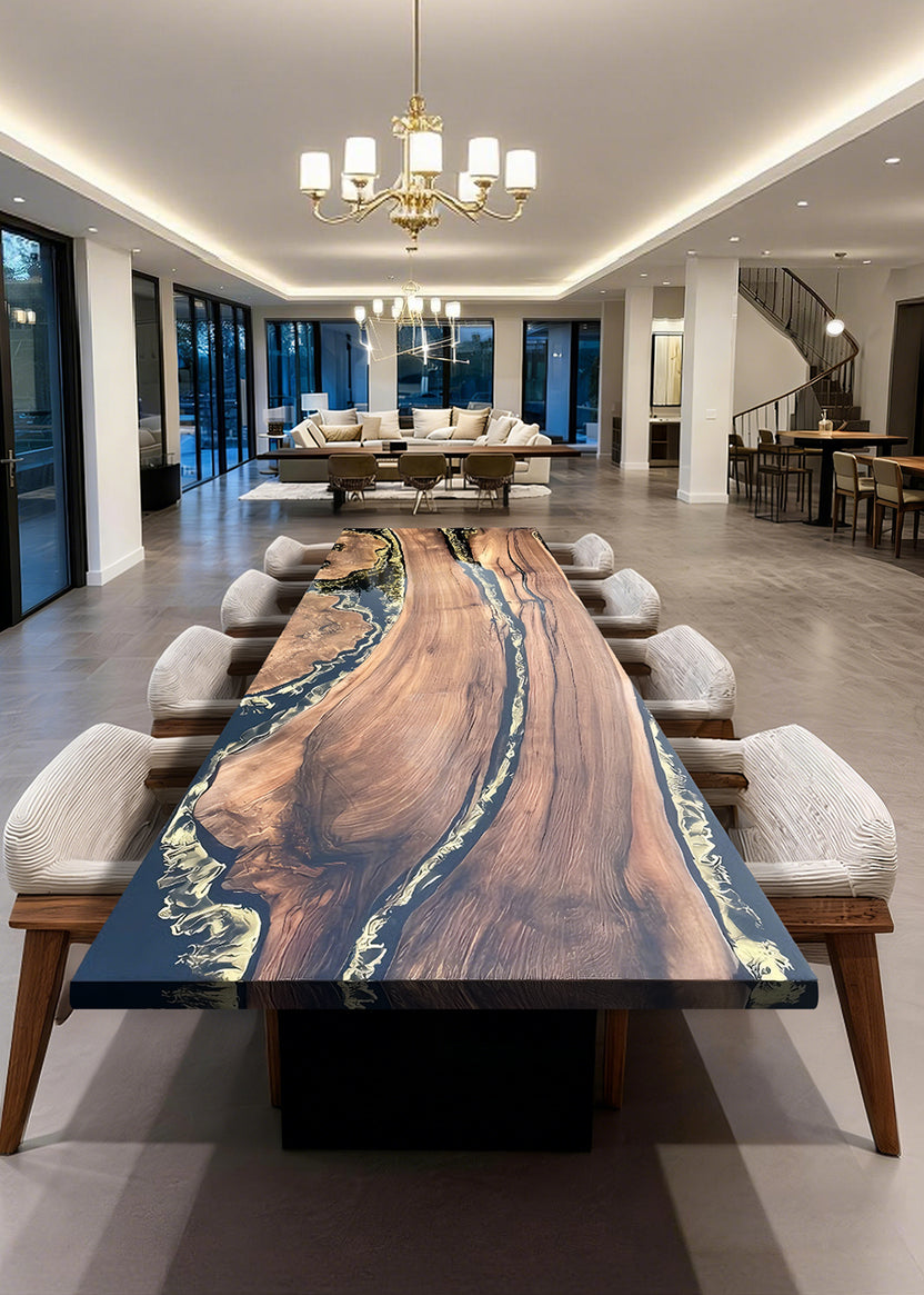 Custom Epoxy River Tables & Solid Wood Furniture | Handcrafted in the ...